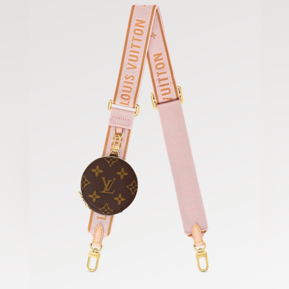 Louis Vuitton Rose Ballerine Bandouliere Strap